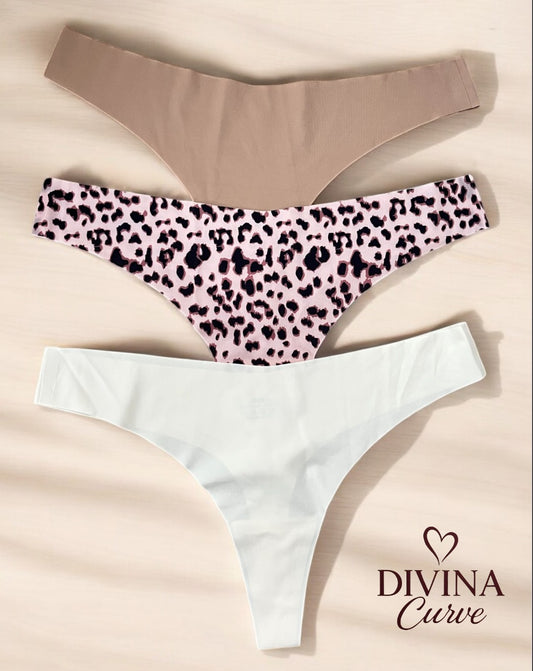 Leopard Seduction – 3’lü Sürpriz Fantazi Külot Seti