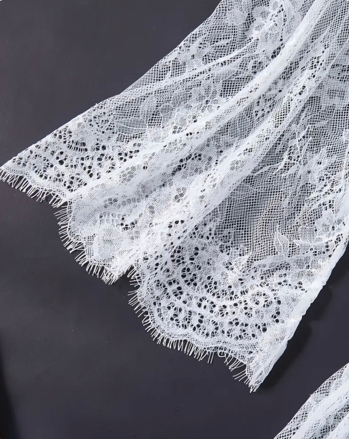 White Bridal Bliss | Büyük Beden Dantel Sabahlık & Body Suit Gelin Takımı