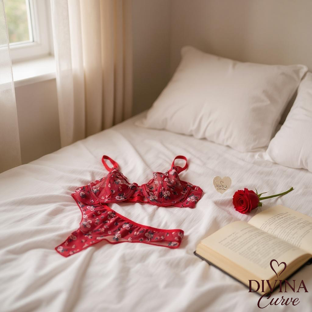 Red Bliss Dantel Takım