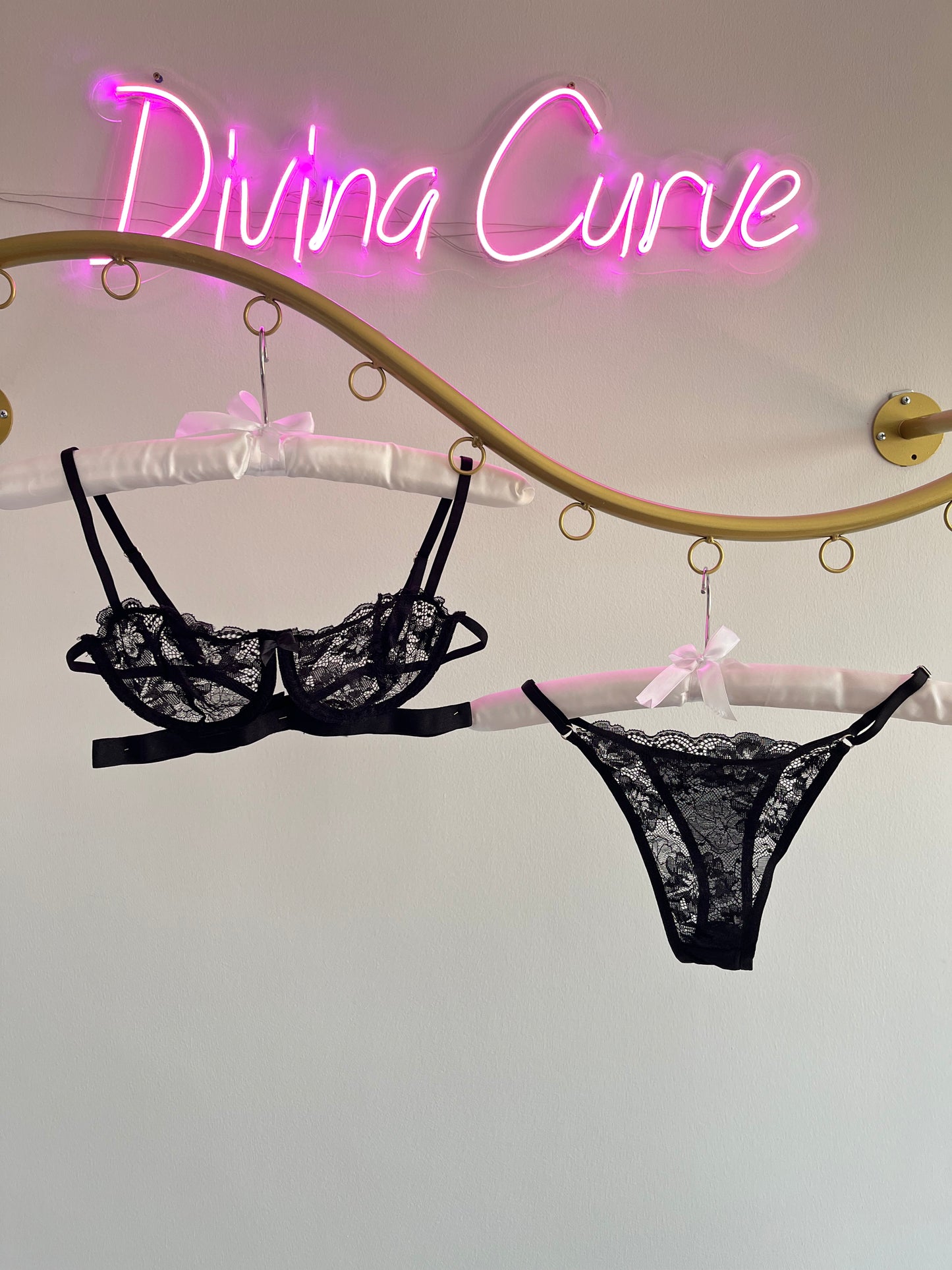 Luna Noir İç Giyim Takımı