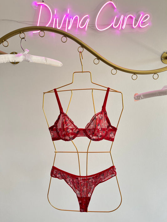 Red Bliss Dantel Takım